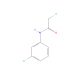 2-chloro-N-(3-chlorophenyl)acetamide (CAS 2564-05-8) - chemical structure image