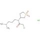 2-chloro-N-[3-(dimethylamino)propyl]-N-(1,1-dioxidotetrahydrothien-3-yl)acetamide hydrochloride - chemical structure image