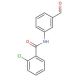 2-Chloro-N-(3-formyl-phenyl)-benzamide - chemical structure image
