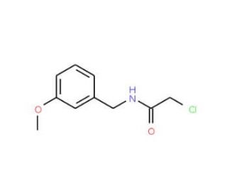 2-Chloro-N-(3-methoxy-benzyl)-acetamide (CAS 40023-02-7) - chemical structure image