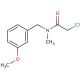 2-chloro-N-(3-methoxybenzyl)-N-methylacetamide - chemical structure image