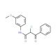 2-chloro-N-(3-methoxyphenyl)-3-oxo-3-phenylpropanamide - chemical structure image