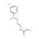 2-chloro-N-{3-[methyl(phenyl)amino]propyl}acetamide hydrochloride - chemical structure image