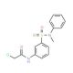2-Chloro-N-[3-(methyl-phenyl-sulfamoyl)-phenyl]-acetamide - chemical structure image