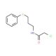 2-chloro-N-[3-(phenylthio)propyl]acetamide - chemical structure image