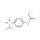 2-chloro-N-{4-[(difluoromethyl)sulfonyl]phenyl}acetamide - chemical structure image