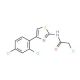 2-Chloro-N-[4-(2,4-dichlorophenyl)-1,3-thiazol-2-yl]acetamide - chemical structure image