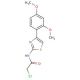 2-chloro-N-[4-(2,4-dimethoxyphenyl)-1,3-thiazol-2-yl]acetamide - chemical structure image
