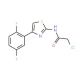 2-Chloro-N-[4-(2,5-difluoro-phenyl)-thiazol-2-yl]-acetamide - chemical structure image