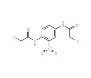 2-Chloro-N-[4-(2-chloro-acetylamino)-2-nitro-phenyl]-acetamide - chemical structure image