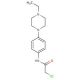 2-chloro-N-[4-(4-ethylpiperazin-1-yl)phenyl]acetamide - chemical structure image