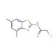 2-Chloro-N-(4,6-dimethyl-benzothiazol-2-yl)-acetamide (CAS 568551-21-3) - chemical structure image
