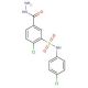 2-Chloro-N-(4-chloro-phenyl)-5-hydrazinocarbonyl-benzenesulfonamide - chemical structure image