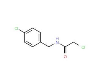 2-Chloro-N-(4-chlorobenzyl)acetamide (CAS 99585-88-3) - chemical structure image