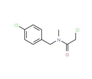 2-chloro-N-(4-chlorobenzyl)-N-methylacetamide - chemical structure image