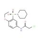 2-chloro-N-[4-ethoxy-3-(piperidin-1-ylsulfonyl)phenyl]acetamide (CAS 879319-13-8) - chemical structure image