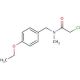 2-chloro-N-(4-ethoxybenzyl)-N-methylacetamide - chemical structure image
