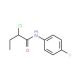 2-chloro-N-(4-fluorophenyl)butanamide - chemical structure image
