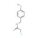 2-Chloro-N-(4-methoxybenzyl)acetamide (CAS 81494-05-5) - chemical structure image