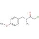2-chloro-N-(4-methoxybenzyl)-N-methylacetamide - chemical structure image