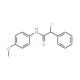 2-chloro-N-(4-methoxyphenyl)-2-phenylacetamide (CAS 10295-48-4) - chemical structure image