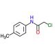 2-chloro-N-(4-methylphenyl)acetamide (CAS 16634-82-5) - chemical structure image