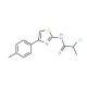 2-Chloro-N-(4-p-tolyl-thiazol-2-yl)-propionamide (CAS 726154-21-8) - chemical structure image