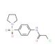 2-Chloro-N-[4-(pyrrolidin-1-ylsulfonyl)phenyl]-acetamide - chemical structure image