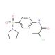 2-Chloro-N-[4-(pyrrolidine-1-sulfonyl)-phenyl]-propionamide - chemical structure image