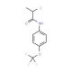 2-chloro-N-[4-(trifluoromethoxy)phenyl]propanamide - chemical structure image