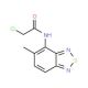 2-Chloro-N-(5-methyl-benzo[1,2,5]thiadiazol-4-yl)-acetamide - chemical structure image