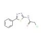 2-Chloro-N-(5-phenyl-1,3,4-thiadiazol-2-yl)-acetamide - chemical structure image