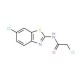 2-Chloro-N-(6-chloro-benzothiazol-2-yl)-acetamide - chemical structure image