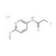 2-chloro-N-(6-methoxypyridin-3-yl)acetamide hydrochloride (CAS 36145-27-4) - chemical structure image