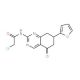 2-Chloro-N-[7-(2-furyl)-5-oxo-5,6,7,8-tetrahydroquinazolin-2-yl]acetamide - chemical structure image