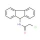 2-chloro-N-9H-fluoren-9-ylacetamide - chemical structure image