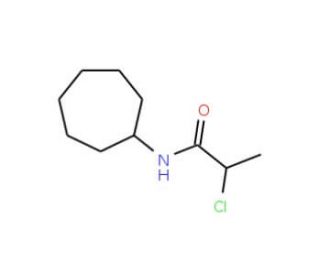 2-chloro-N-cycloheptylpropanamide - chemical structure image