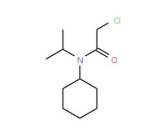 2-chloro-N-cyclohexyl-N-isopropylacetamide - chemical structure image