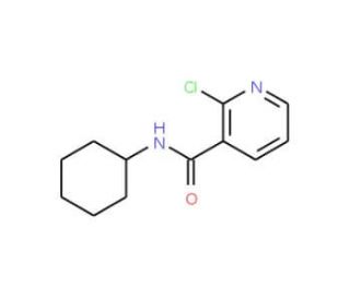 2-Chloro-N-cyclohexylnicotinamide - chemical structure image
