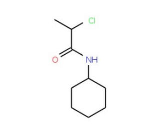 2-chloro-N-cyclohexylpropanamide - chemical structure image