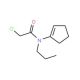 2-chloro-N-cyclopent-1-en-1-yl-N-propylacetamide - chemical structure image