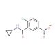2-chloro-N-cyclopropyl-5-nitrobenzamide - chemical structure image