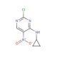2-chloro-N-cyclopropyl-5-nitropyrimidin-4-amine - chemical structure image