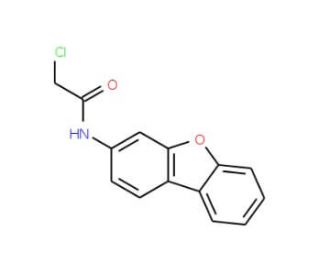 2-chloro-N-dibenzo[b,d]furan-3-ylacetamide - chemical structure image