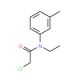 2-Chloro-N-ethyl-N-m-tolyl-acetamide - chemical structure image
