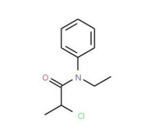 2-chloro-N-ethyl-N-phenylpropanamide - chemical structure image