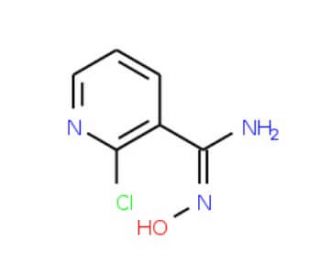 2-Chloro-N-hydroxy-nicotinamidine (CAS 468068-58-8) - chemical structure image