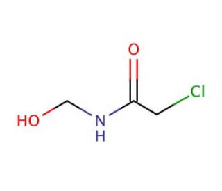 2-Chloro-N-(hydroxymethyl)acetamide (CAS 2832-19-1) - chemical structure image