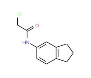 2-Chloro-N-indan-5-yl-acetamide - chemical structure image