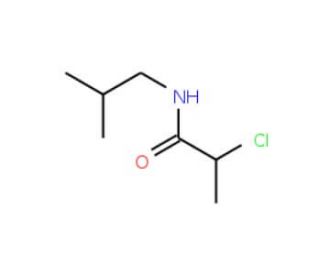 2-chloro-N-isobutylpropanamide (CAS 87603-45-0) - chemical structure image